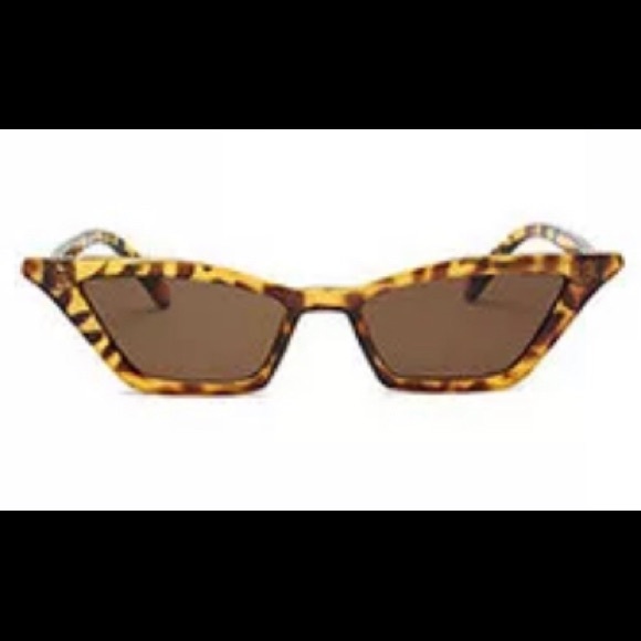 🐆 - Leopard Cat Eye Vintage style SunGlasses - Picture 2 of 5